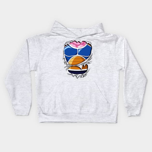 Dodorian Special Forces Chest Dragon ball Z Kids Hoodie by GeekCastle